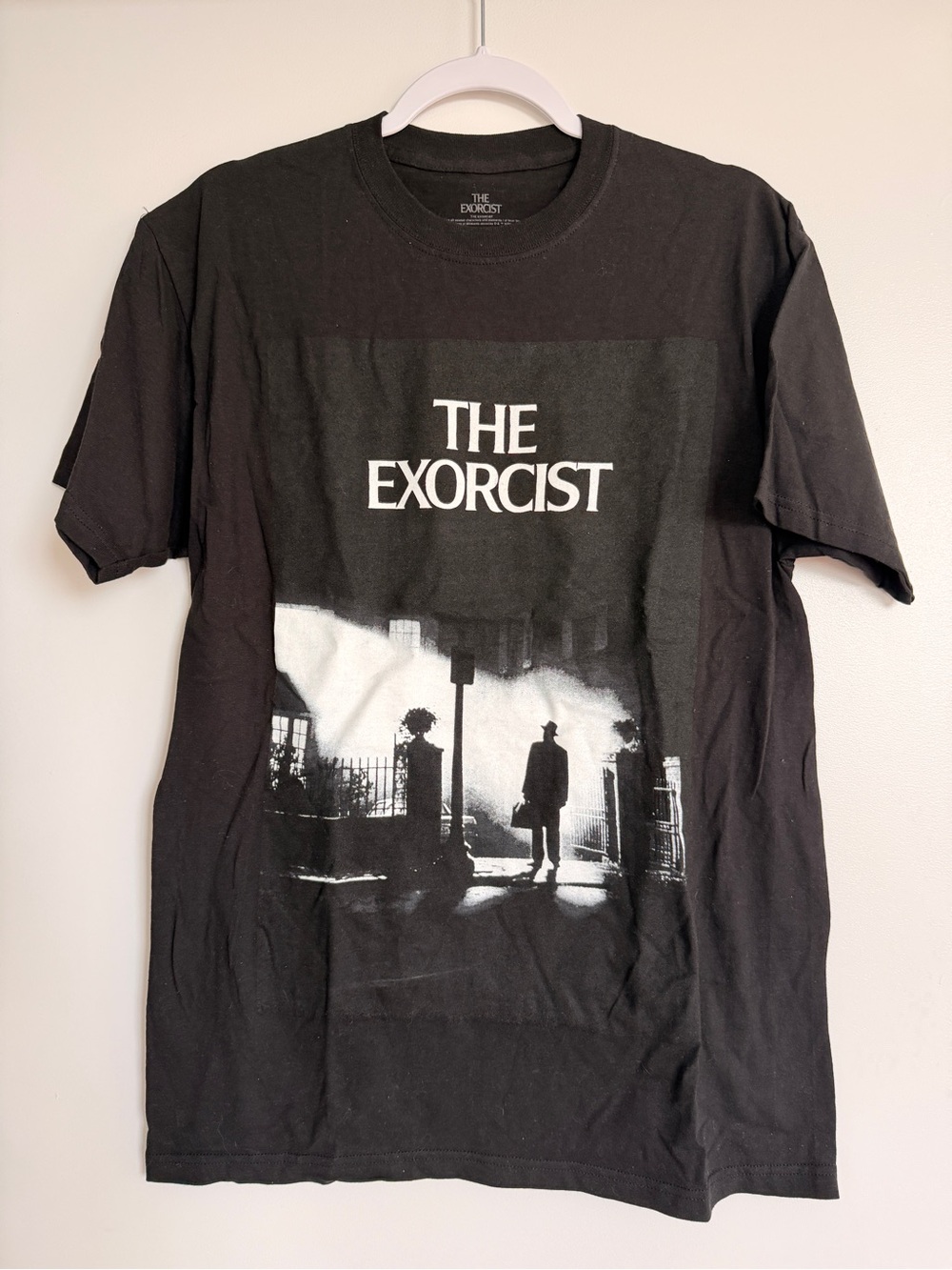 Black Horror Graphic Tee The Exorcist
